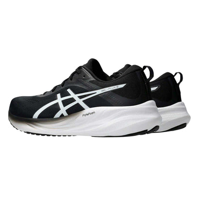 Black-White - Back - Asics Mens Gel Flux 8 Trainers