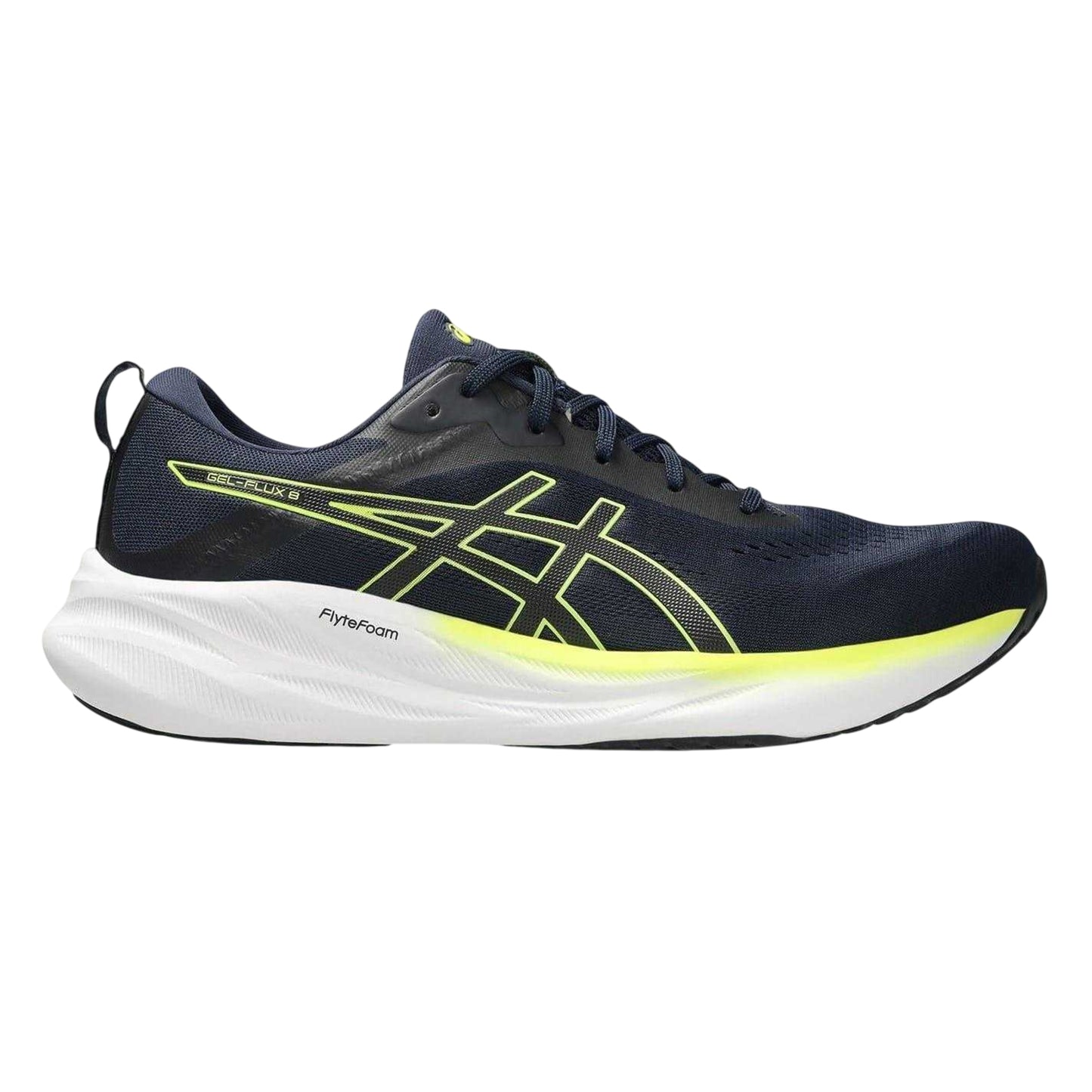 Midnight - Front - Asics Mens Gel Flux 8 Trainers