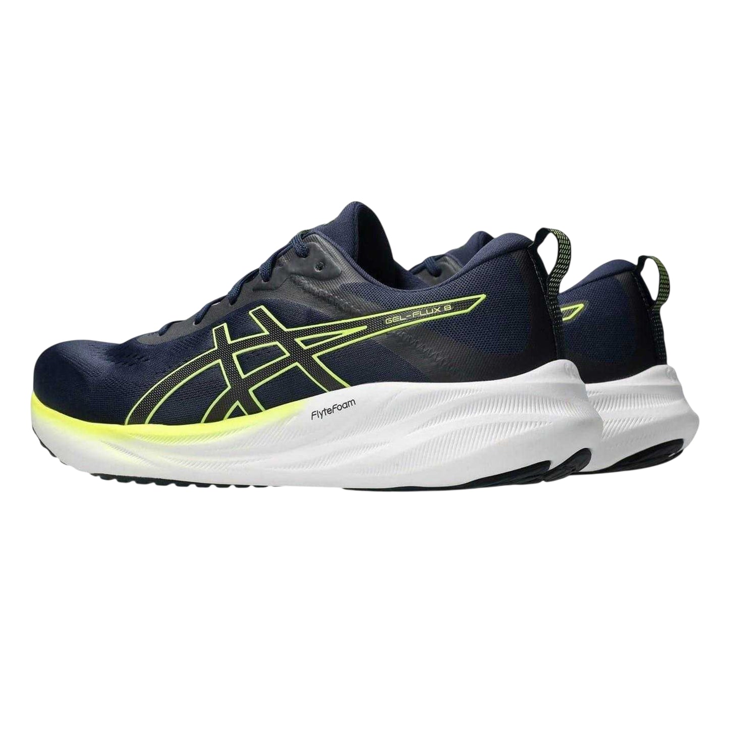 Midnight - Back - Asics Mens Gel Flux 8 Trainers