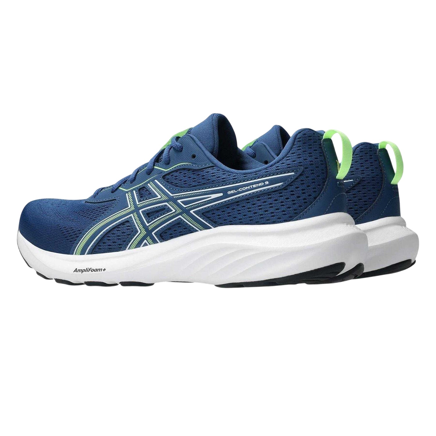 Twilight Blue - Back - Asics Mens Gel Contend 9 Trainers