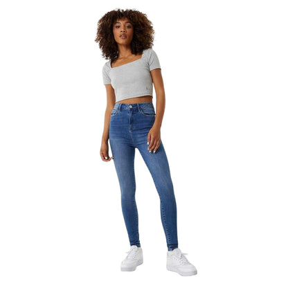 Mid Wash - Lifestyle - Jack Wills Womens-Ladies Toni Denim Skinny Jeans