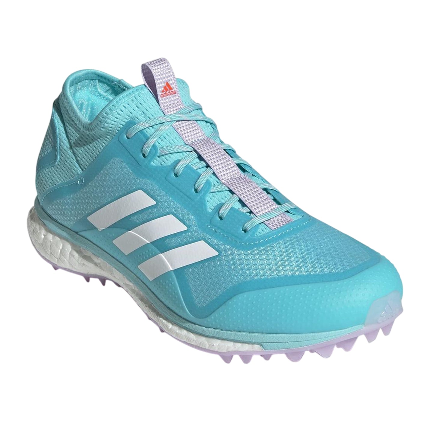 Aqua - Close up - Adidas Womens-Ladies Fabela X Empower Hockey Shoes
