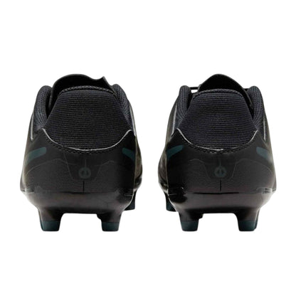Black - Back - Nike Childrens-Kids Legend 10 Firm Ground Football Boots