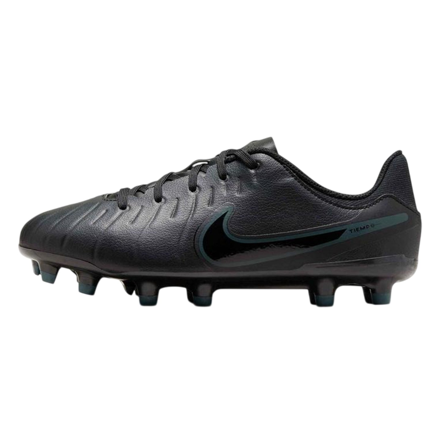 Black - Side - Nike Childrens-Kids Legend 10 Firm Ground Football Boots