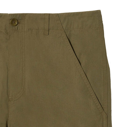 Green - Side - Lacoste Mens Multi Pocket Straight Cargo Trousers