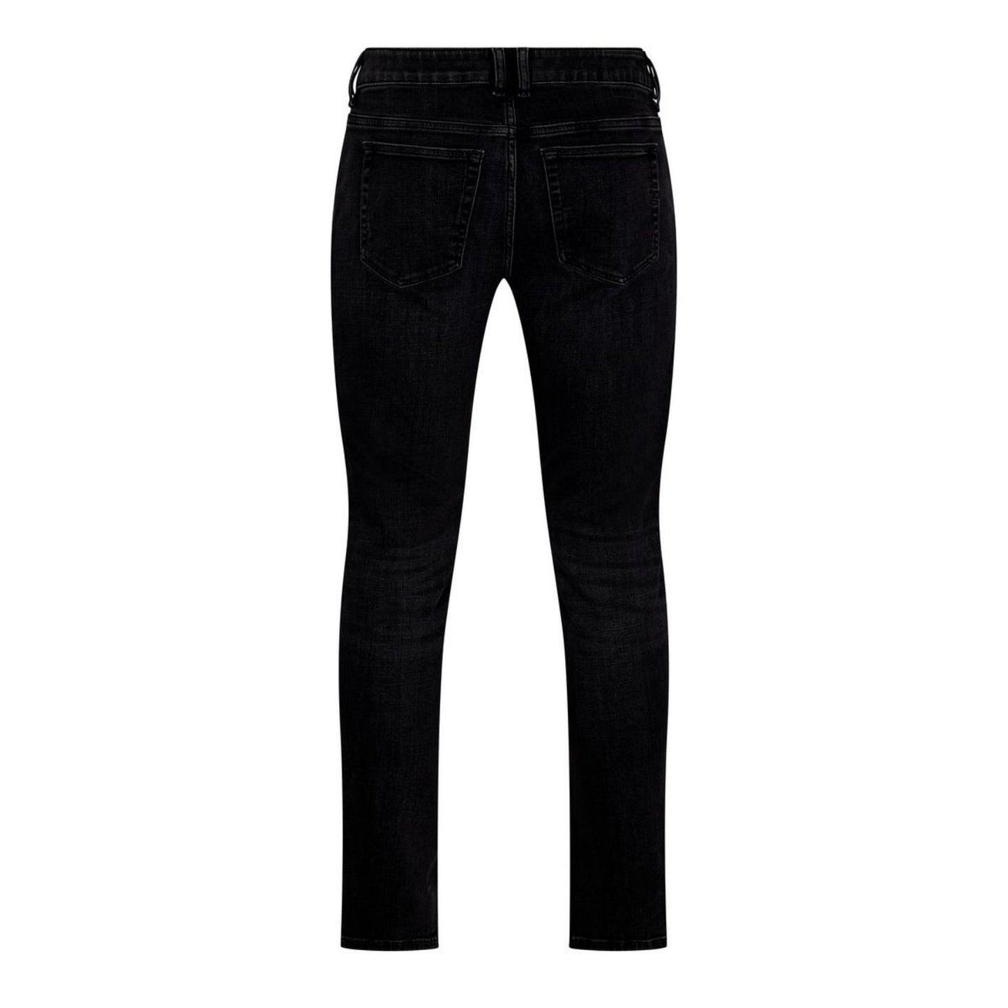Black-Grey-Denim - Back - Diesel Mens Sleenker Denim Slim Jeans