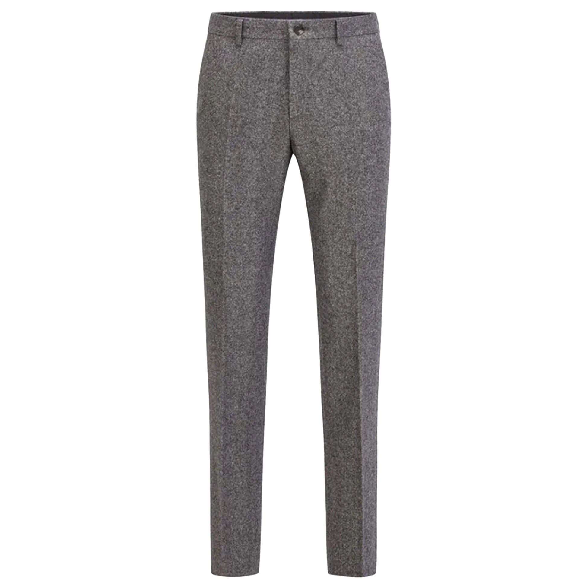 Grey - Front - Boss Mens H-Genius Trousers