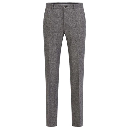 Grey - Front - Boss Mens H-Genius Trousers