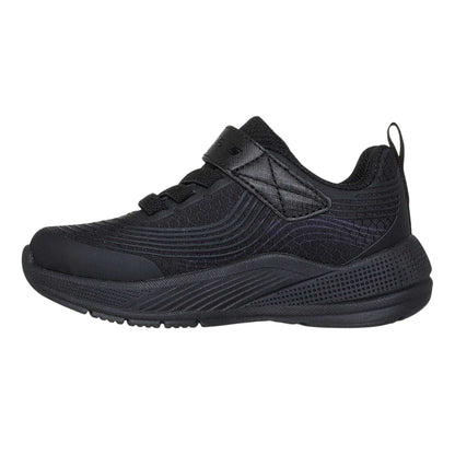 Triple Black - Back - Skechers Childrens-Kids Gore Lightweight Trainers
