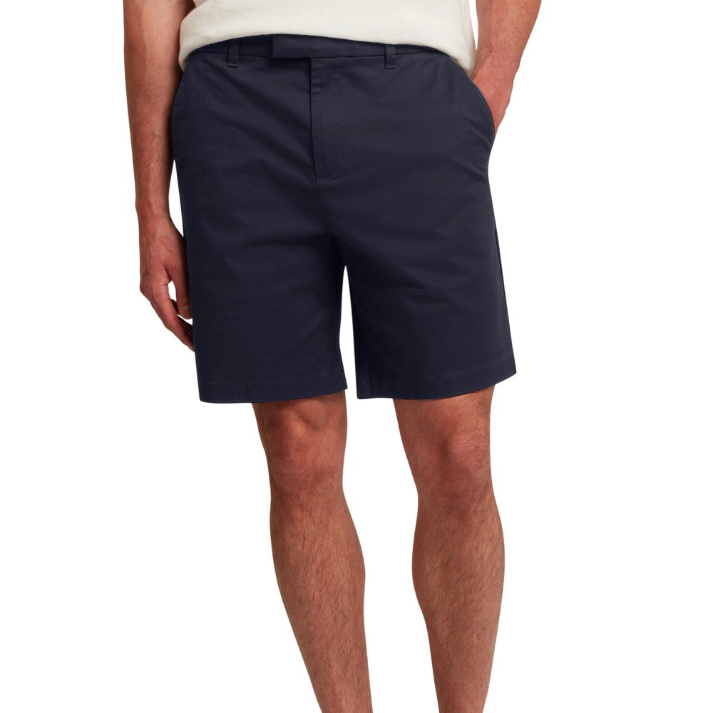 Navy - Side - Ted Baker Mens Regular Chino Shorts