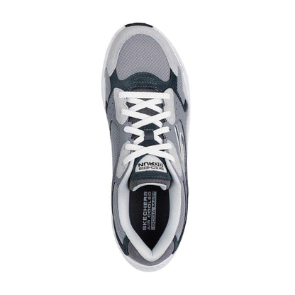 Grey - Lifestyle - Skechers Mens Go Run Consistent Retro Suede Trainers