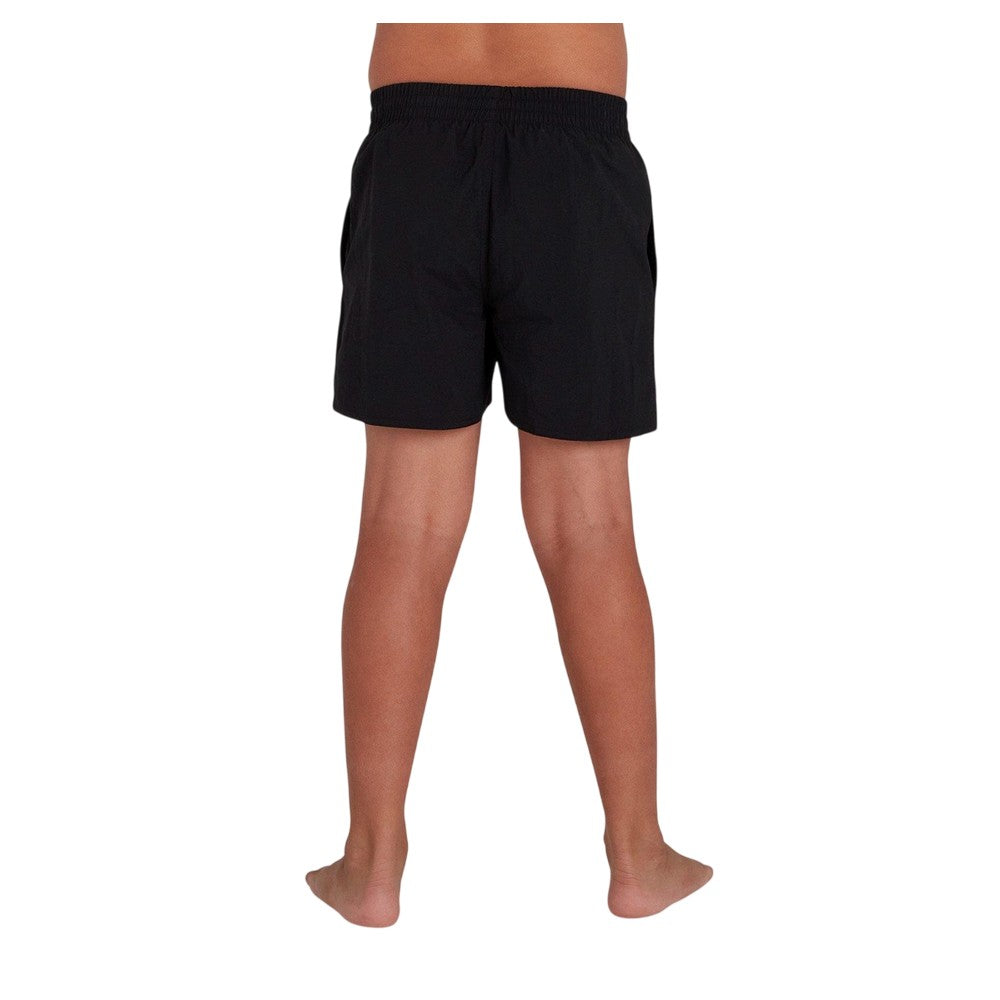 Black - Back - Speedo Boys Essential 13 Swim Shorts