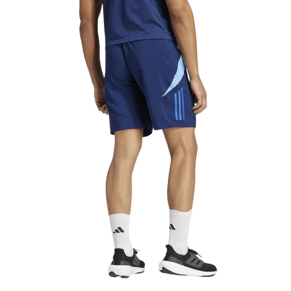 Navy Blue - Back - Adidas Mens Tiro 24 Football Shorts