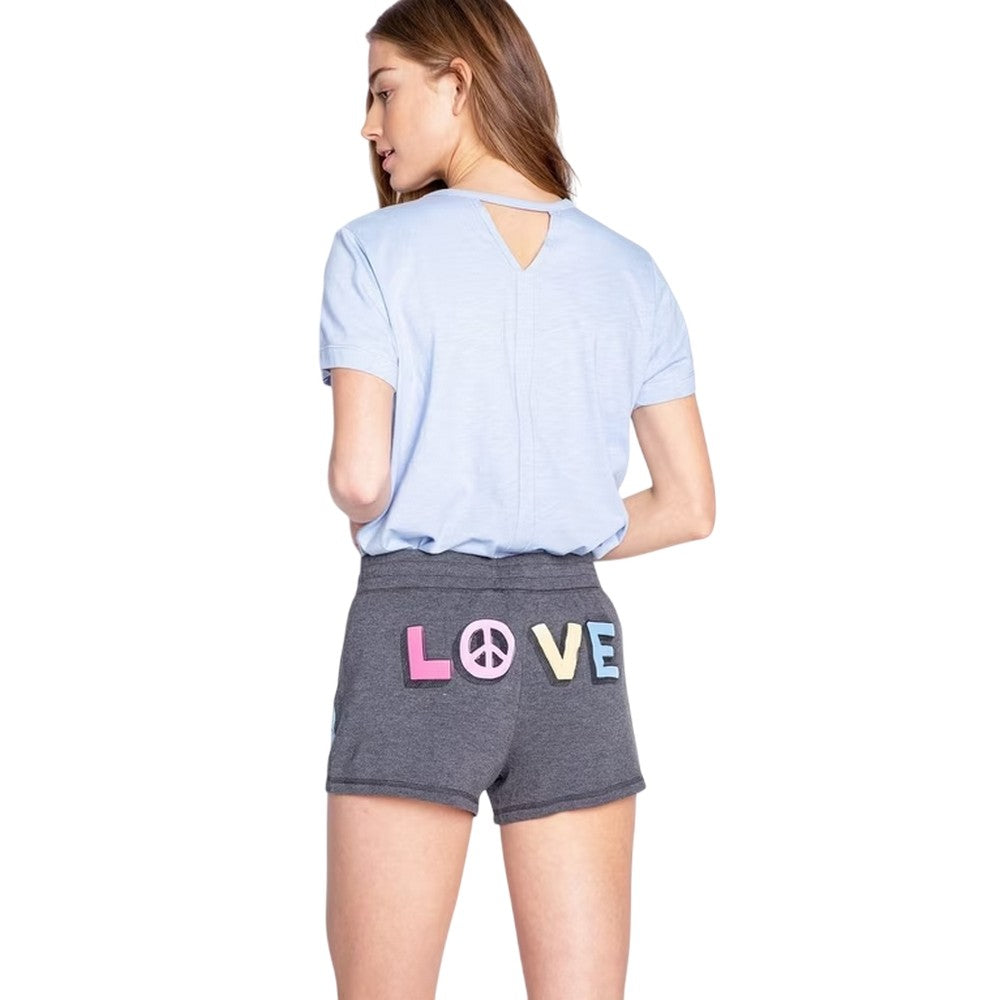Anthrazit - Back - PJ Salvage Womens-Ladies Relaxed Fit Shorts