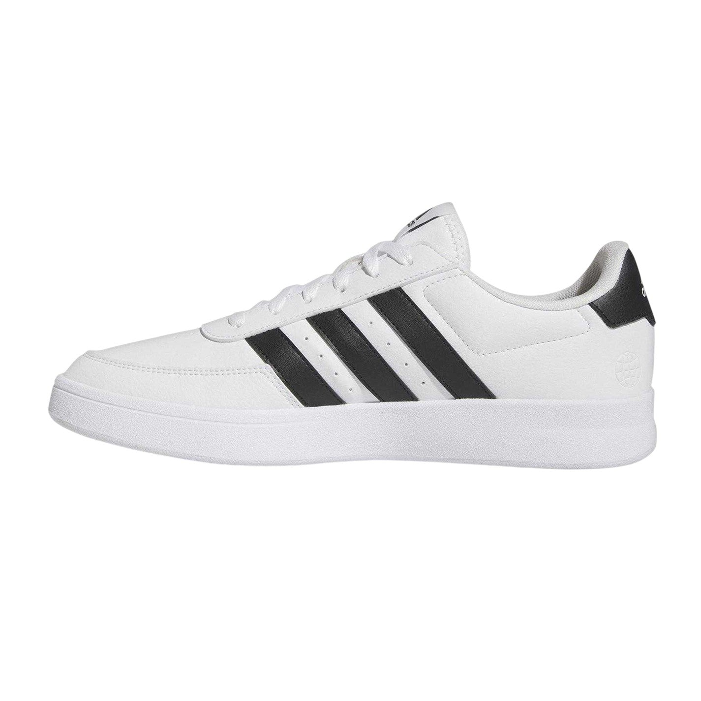 White - Side - Adidas Womens-Ladies Breaknet 2.0 Trainers