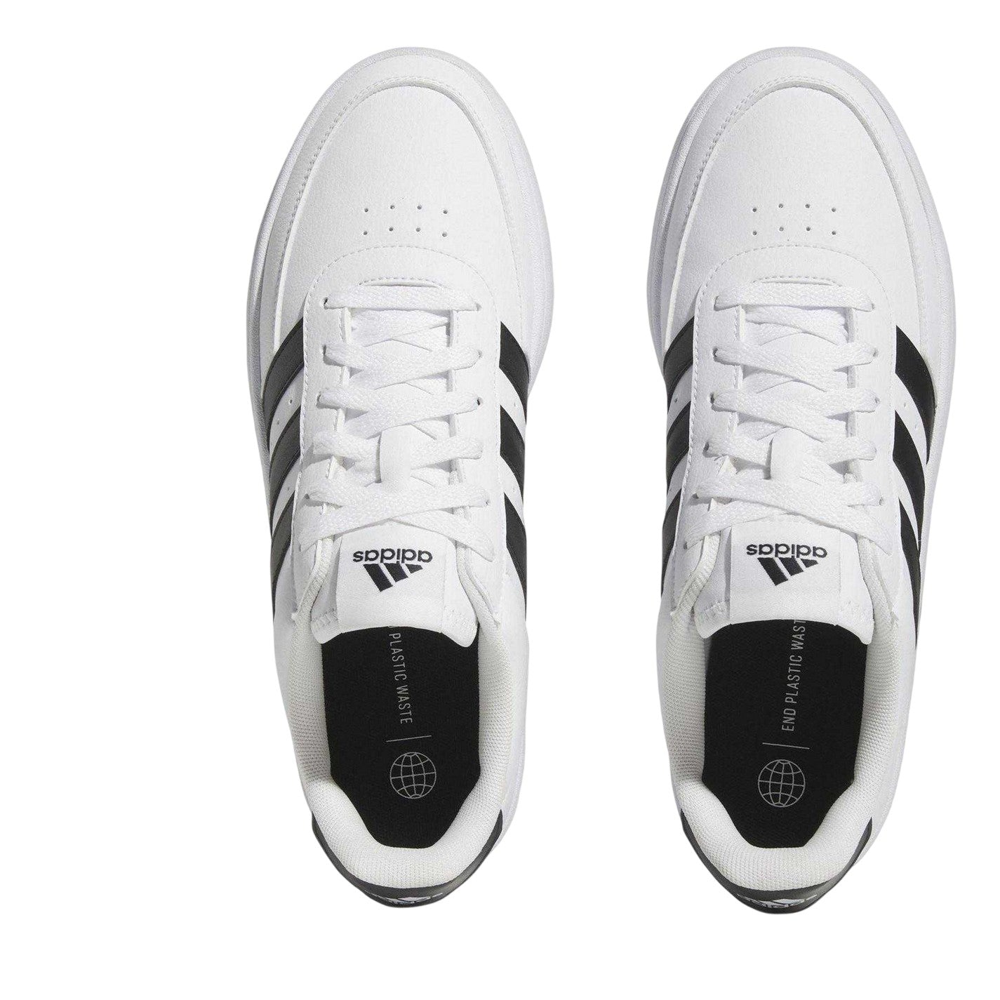 White - Lifestyle - Adidas Womens-Ladies Breaknet 2.0 Trainers