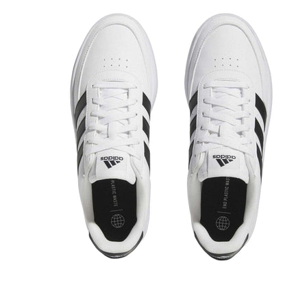 White - Lifestyle - Adidas Womens-Ladies Breaknet 2.0 Trainers