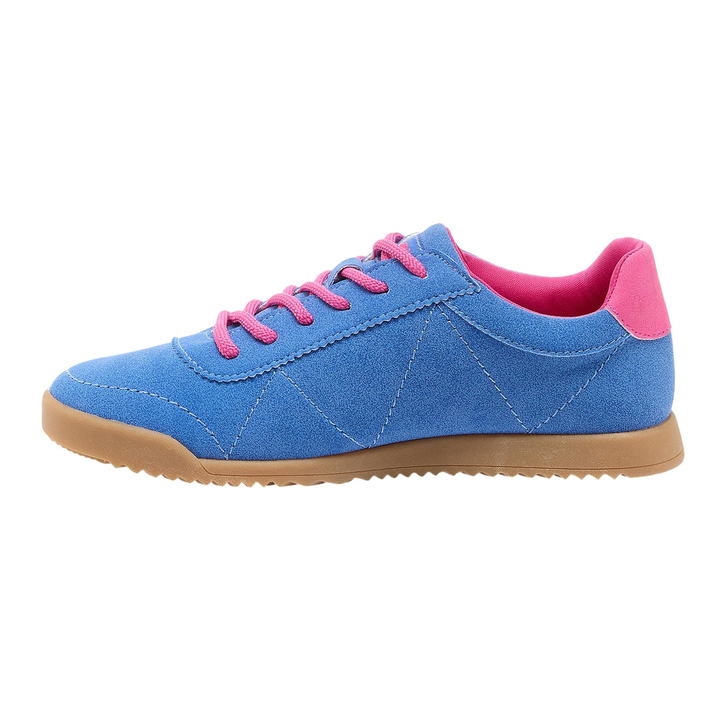 Blue - Side - Rocket Dog Womens-Ladies Bertie Trainers