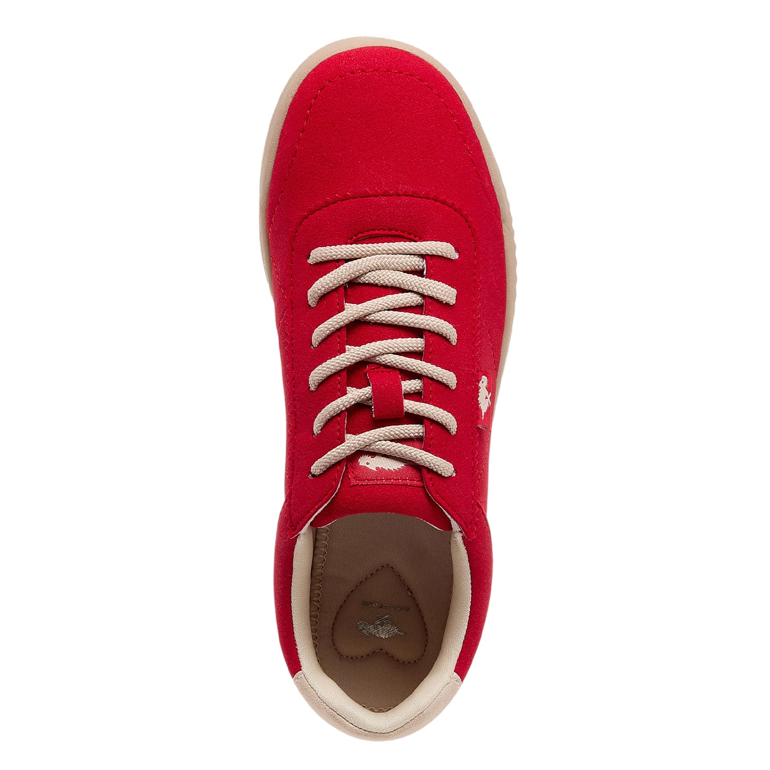 Red - Side - Rocket Dog Womens-Ladies Bertie Trainers