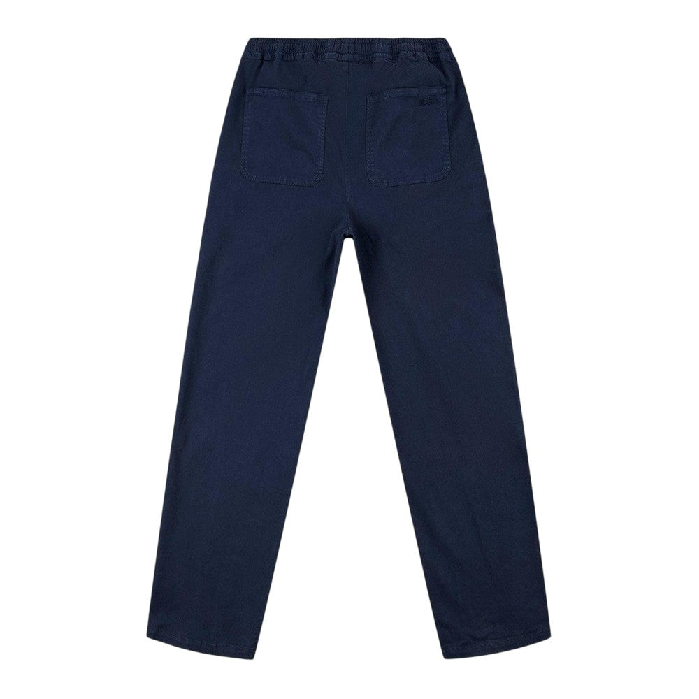 Dark Navy - Back - Albam Mens Judd Logo Joggers