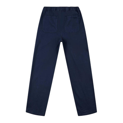 Dark Navy - Back - Albam Mens Judd Logo Joggers