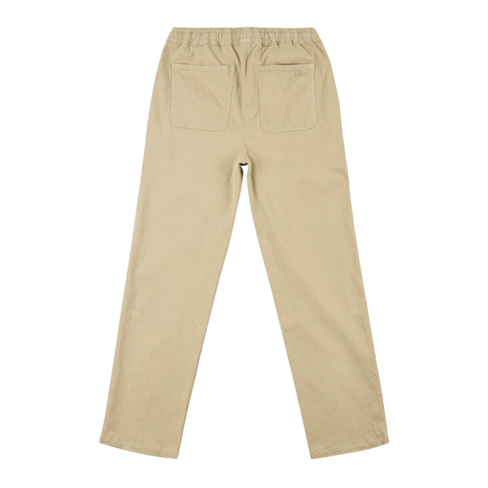 Taupe - Back - Albam Mens Judd Logo Joggers