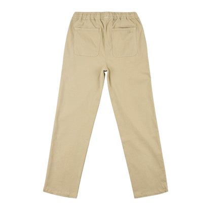 Taupe - Back - Albam Mens Judd Logo Joggers