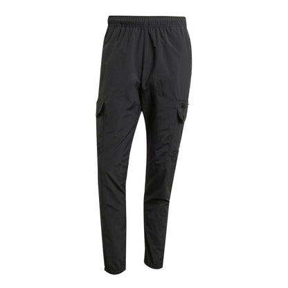 Black - Front - Adidas Mens Originals Woven Cargo Trousers