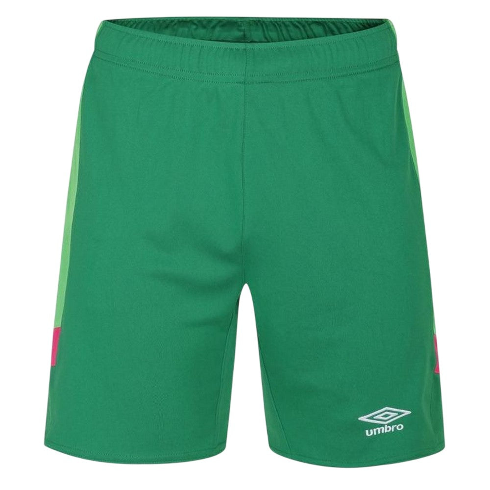 Green - Front - Umbro Unisex Adult Goalkeeper Shorts