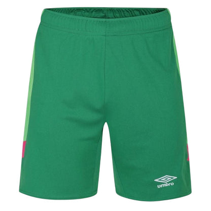 Green - Front - Umbro Unisex Adult Goalkeeper Shorts