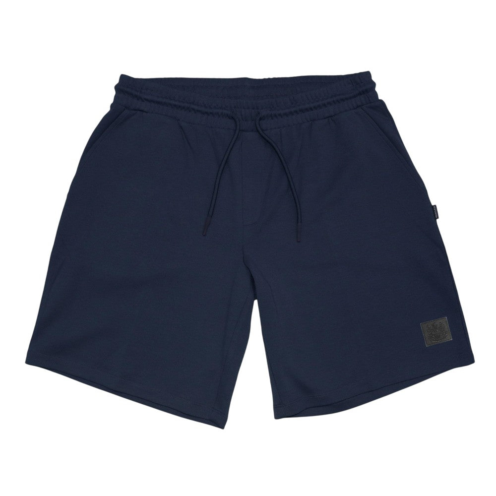 Navy - Front - Aquascutum Mens Sweat Shorts