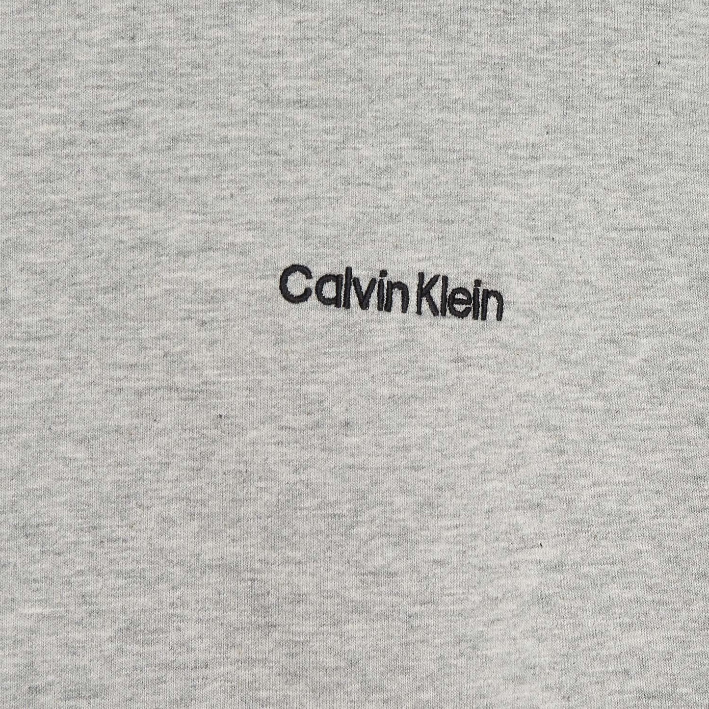 Grey - Side - Calvin Klein Mens Lounge Sweatshirt