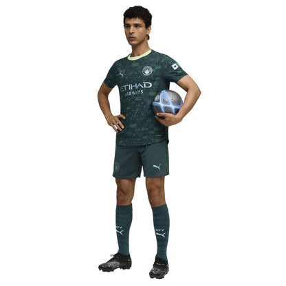 Green - Lifestyle - Manchester City FC Mens 25-26 Puma Shorts