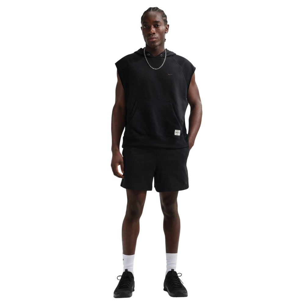 Black - Side - Nike Mens N.A.C Dri-FIT Gym Shorts