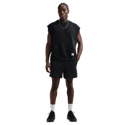 Black - Side - Nike Mens N.A.C Dri-FIT Gym Shorts