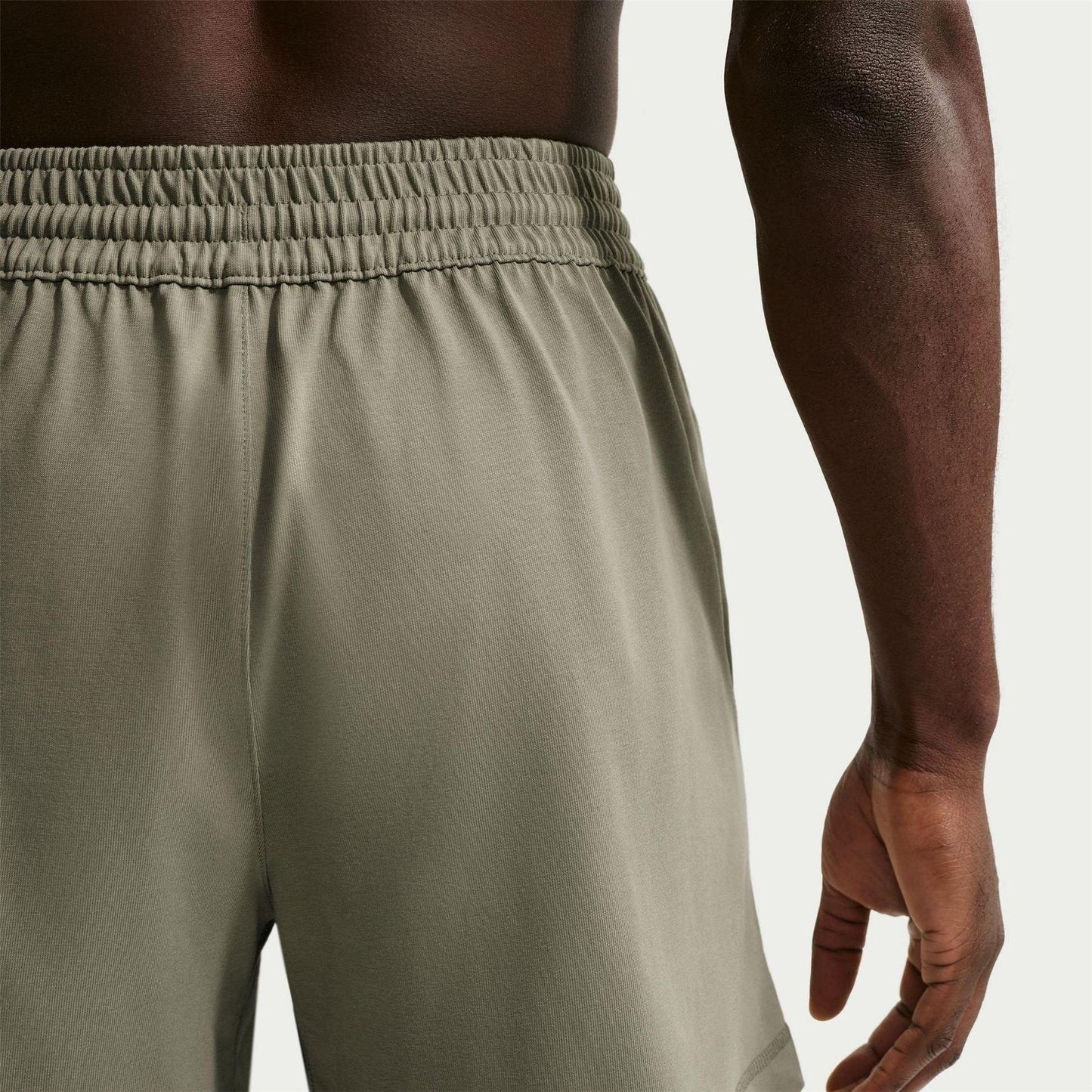 Light Green - Back - Nike Mens N.A.C Dri-FIT Gym Shorts
