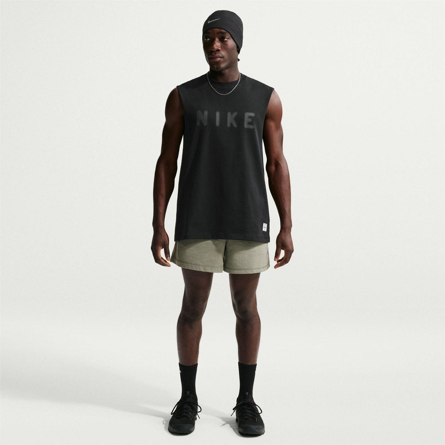 Light Green - Side - Nike Mens N.A.C Dri-FIT Gym Shorts
