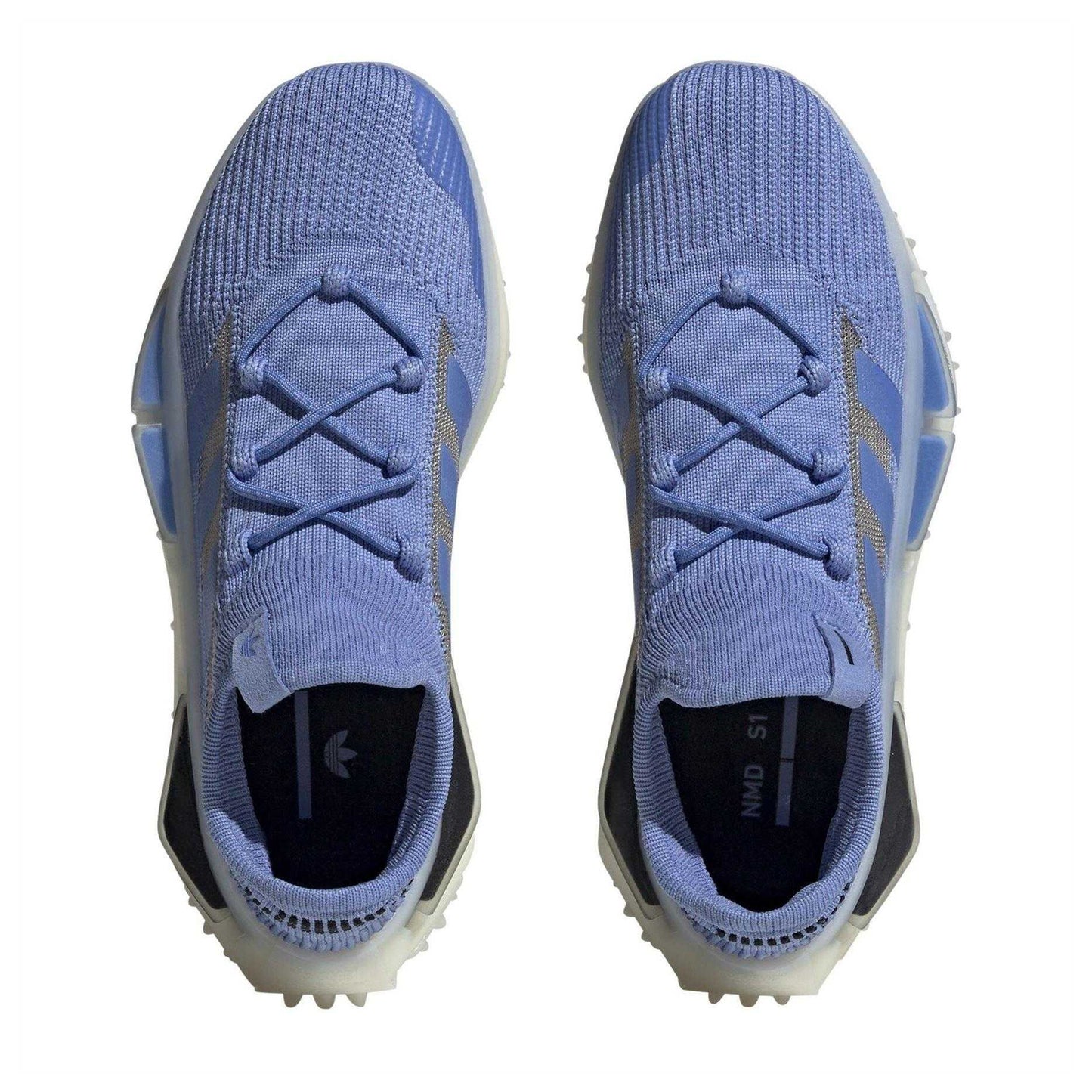 Blue - Lifestyle - Adidas Womens-Ladies Nmd S1 Knitted Trainers