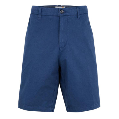 Dark Denim - Front - Timberland Mens Claremont Twill Straight Chino Shorts