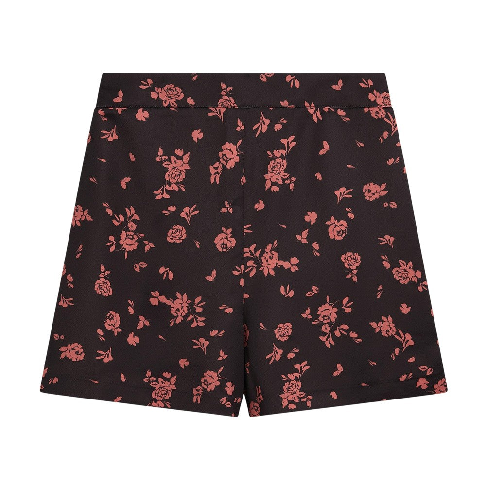 Black - Front - Ted Baker Womens-Ladies Satin Flowers Shorts