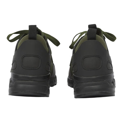 Green - Back - Navitas Mens XT3 Two Tone Trainers