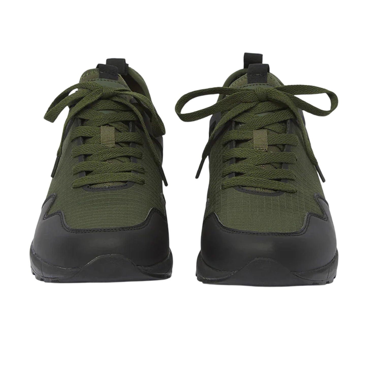 Green - Lifestyle - Navitas Mens XT3 Two Tone Trainers