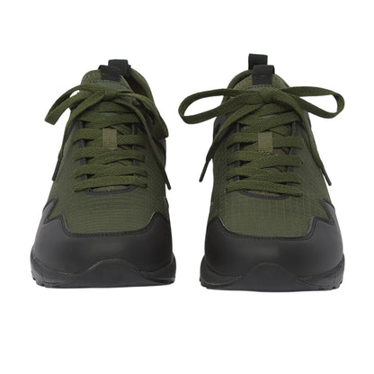 Green - Lifestyle - Navitas Mens XT3 Two Tone Trainers