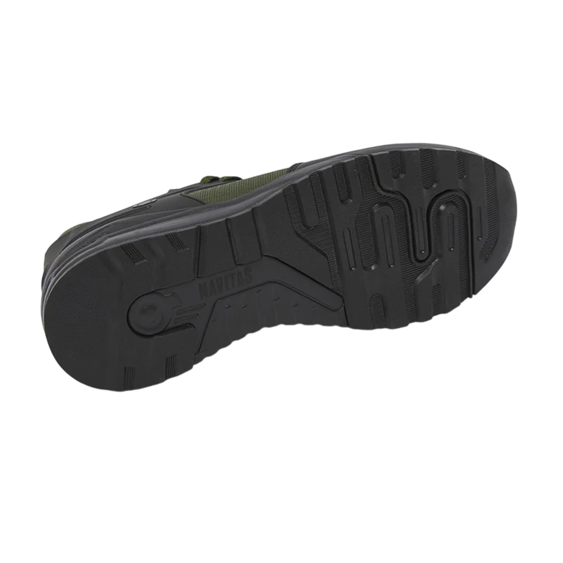 Green - Pack Shot - Navitas Mens XT3 Two Tone Trainers