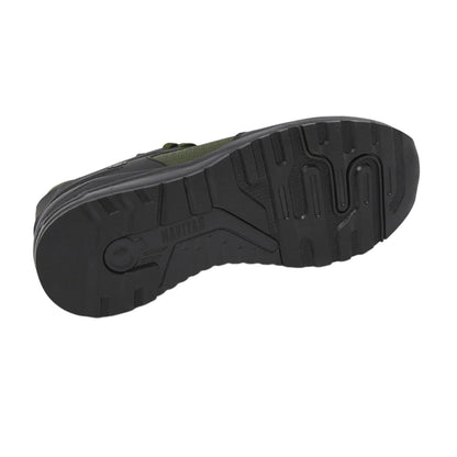 Green - Pack Shot - Navitas Mens XT3 Two Tone Trainers