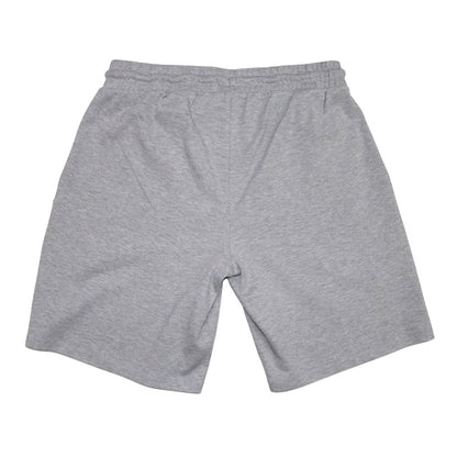 Grey - Back - Aquascutum Mens Fleece Shorts