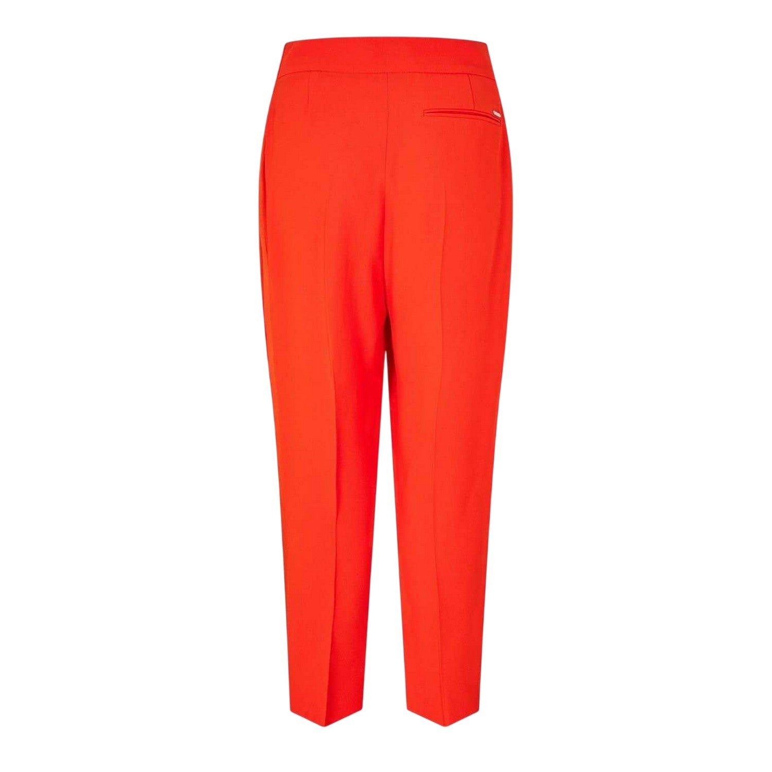 Bright Orange - Back - Boss Womens-Ladies Tiroko Regular Trousers