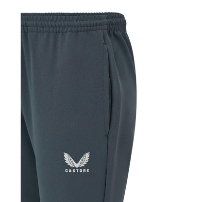 Dark Slate - Side - Castore Childrens-Kids Slim Jogging Bottoms