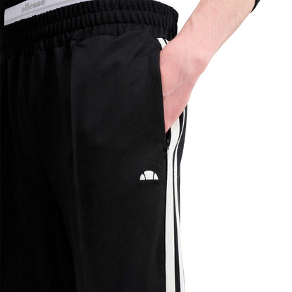 Black - Side - Ellesse Mens Latucci Tracksuit Bottoms