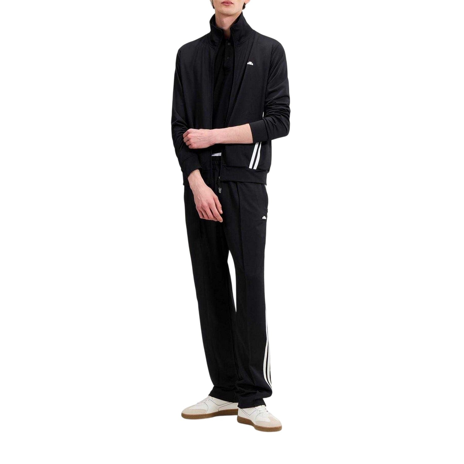 Black - Lifestyle - Ellesse Mens Latucci Tracksuit Bottoms